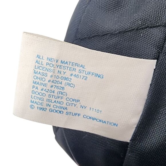 Vintage Good Stuff Monster Truck Plush Neon Orange 4 Wheel 38 BTP 1992 - Picture 11 of 13